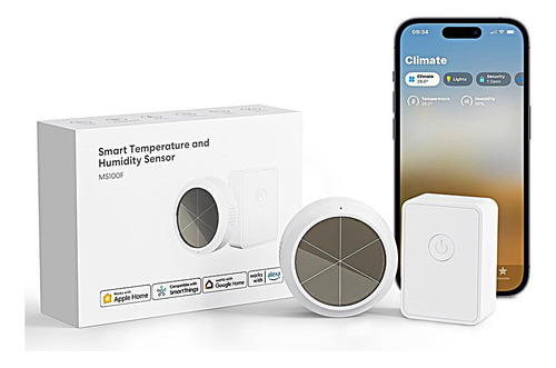 Meross Termometro Wifi Higrometro Sensor Temperatura Humedad