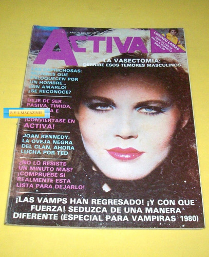 Lorenzo Lamas Irma Serrano La Tigresa Revista Activa 1980