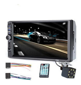 Radio Reproductor De Carro Bluetooth Usb + Camara 