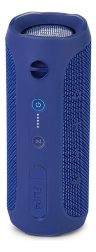 Parlante JBL Flip 4 portátil con bluetooth blue