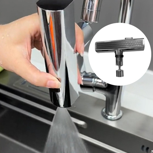 Extensor De Grifo De Fregadero Giratorio De 360°, Rociador