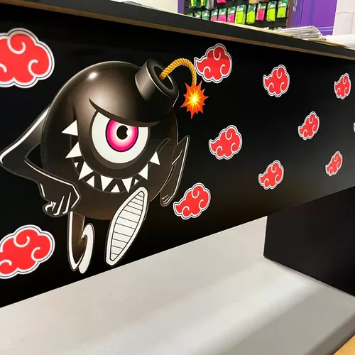 Akatsuki Sticker Adesivo - Escorrega o Preço