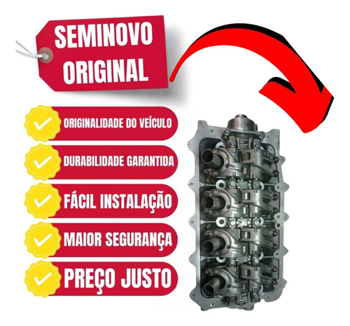 Cabeçote Sandero Clio Logan Flex 1.0 16v D4d 2008 A 2016