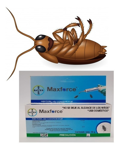 Maxforce Bayer Original 30 G Mata Cucarachas Cebo Max Force