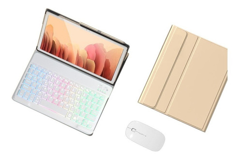 Funda Con Teclado Led Y Ratón Para Huawei Matepad Pro De 12,