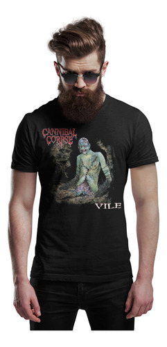 Camiseta Brutal Death Metal Cannibal Corpse C9 Bf