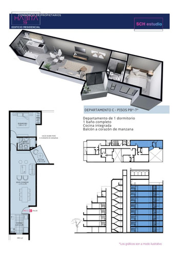 Departamento De 1 Dormitorio En General Paz