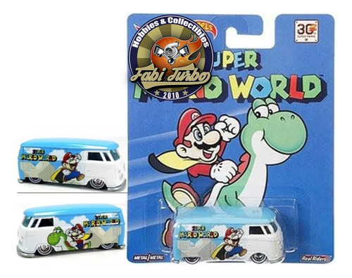 Hot Wheels Pop Culture Mario Bros Kombi Volkswagen T1 Panel