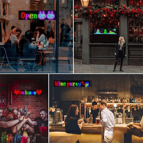 Panel De Luz Led Scrolling Publicitario Matrix Pixel Panel L