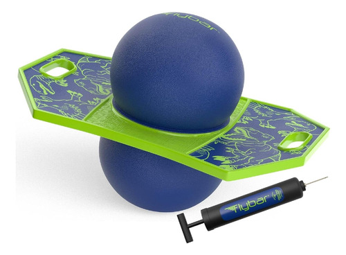 El Original Pogo De Pelota Flybar Pogo Ball Con Bomba Dinosa