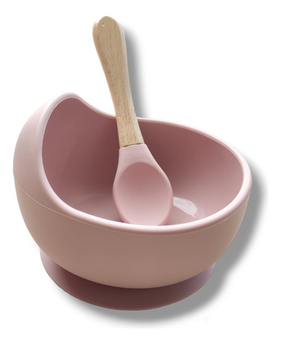 Set De Bowl Con Cuchara Para Bebes