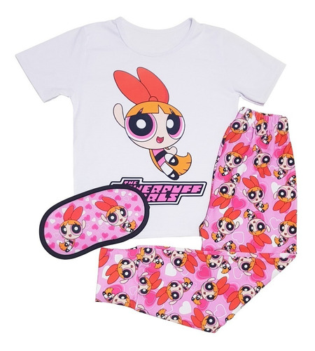 Pijama Conjunto Para Nenas Varios Diseños Con Antifaz