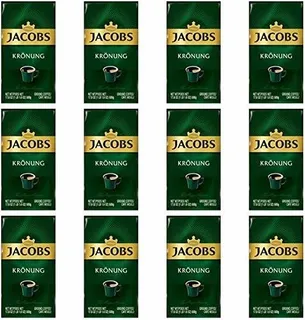 Jacobs Krounung Ground Coffee 1 Funda (12 X 17.64 onzas)