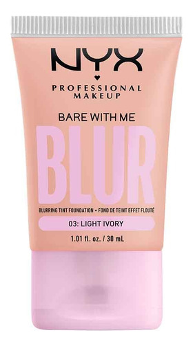 Base De Maquillaje Bare With Me Blur Tint Nyx Ivory