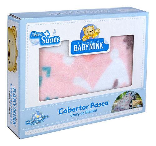 Baby Mink Chiko Paseo Confort Edredon Ligero Para Carreola