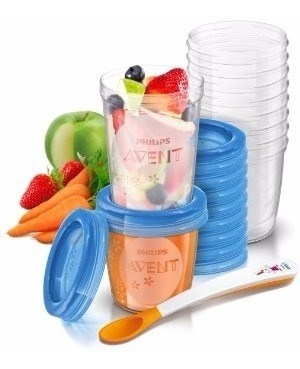 Vasos Contenedores De Leche 180ml Avent Philips Mundo Manias