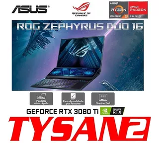 Notebook Asus Gamer Zephyrus Ryzen 9 40g Rtx3080 Ñ Stock Ya!