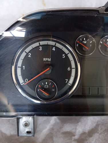 Cluster Velocímetro Dodge Ram 1500 2009-2012 Negro