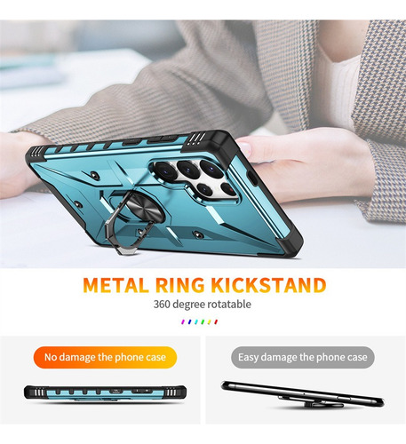 Funda Uso Rudo Anillo Soporte Samsung Galaxy A0/a1/a2/a3