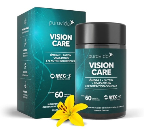 Vision Care (60 Cápsulas) - Pura Vida