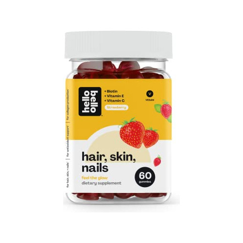 Hola Bello Hair, Skin  Nails Vitaminas I Vegan Y No Tcbz7