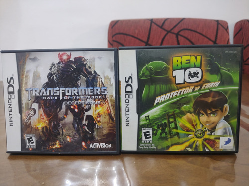 Lote De Juegos De Nintendo Ds - Transformers Y Ben 10