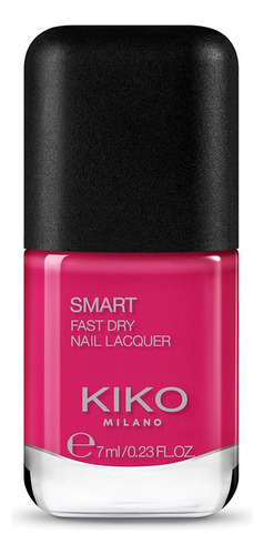 Kiko Milano Esmalte Smart Fast Dry - Magenta (18) Cor Rosa-chiclete