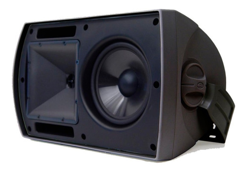 Caja Klipsch Aw-525 para interior/exterior, color negro, Pico Pair, 300 W