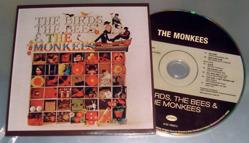 The Monkees The Birds The Bees & The Monkeys Cd Mini Lp Eu