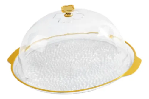 Plato Para Tartas Con Cúpula, Soporte Para Platos De L