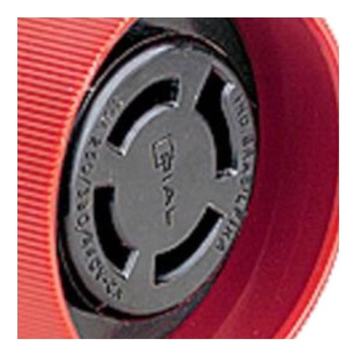 Prolongador Tomada Industrial Fêmea 3p+t 30a 440v 56408 Pial Cor Vermelho
