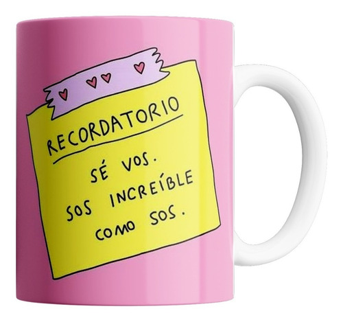 Taza De Ceramica - Sos Increible Como Sos