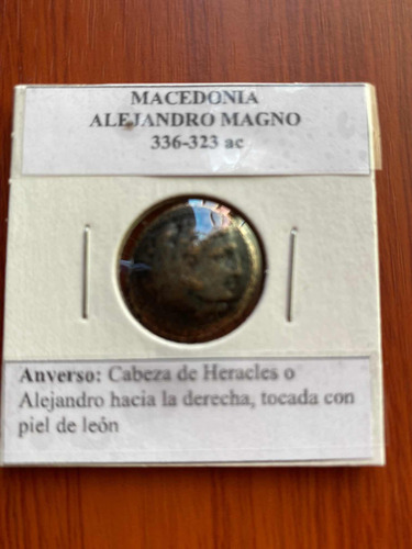 Antigua Moneda Griega De Alejandro Magno#2