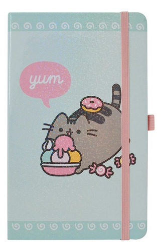 Libreta De Notas Pusheen Traveler Notes Turquesa