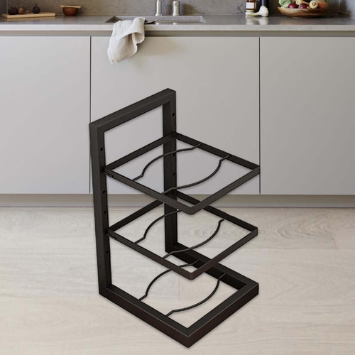 Pan Organizador Rack Pote E Pan Organizador Três Camadas