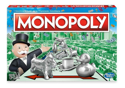 Monopolyo En Español  Piezas De Metal Original