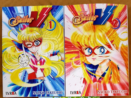 Sailor V - Tomo 1 Y 2 (completa) Manga- Ivrea Naoko Takeuch