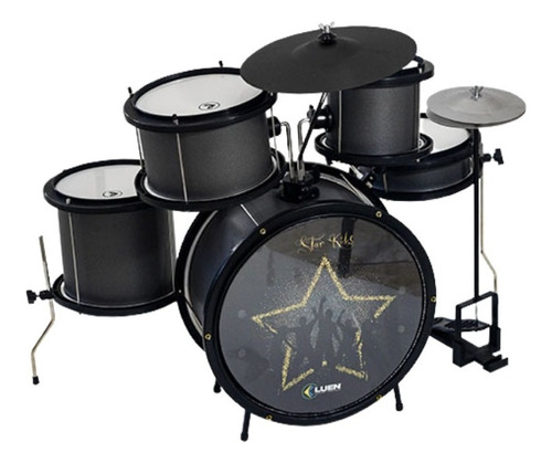 Bateria Infantil Pop Max Instrumento Musical - Profissional