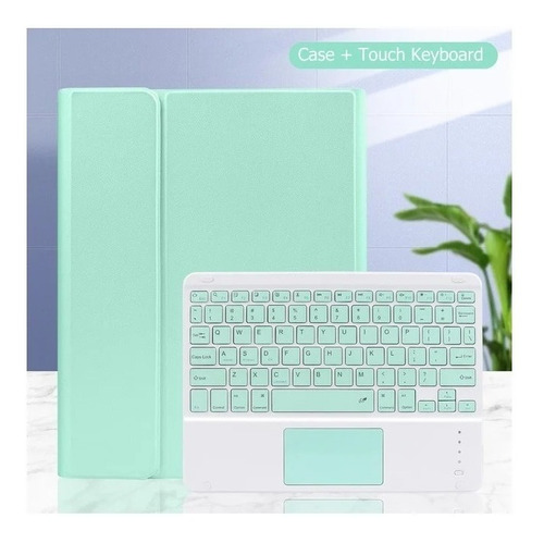 Carcasa Con Teclado Touchpad Para iPad 9gen 10.2