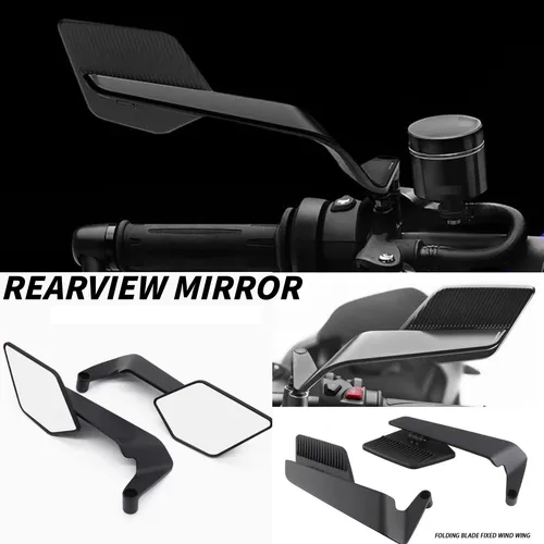 Espejo Retrovisor Lateral Para Yamaha Mt-01 Mt-03 Mt-07 660