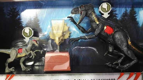 Jurassic World Blue Vs Indoraptor Batalla De Lockwood Hasbro