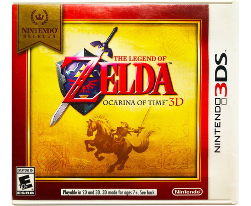 Zelda Ocarina Of Time 3d - Nintendo 2ds & 3ds