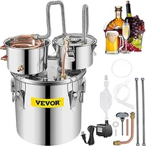 Comprar Vevor Alcohol Still 5 Gal 19l Agua Alcohol Destilador Tubo D