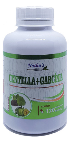 Centella + Garcínia 500mg - Nathus - 60 Cápsulas 