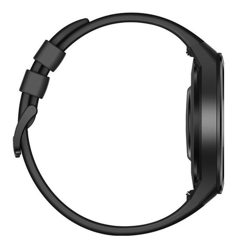 Imagen 4 de 4 de Huawei Watch GT 2e 1.39" caja 46mm de metal y plástico black stainless steel, malla graphite black de fluoroelastómero HCT-B19