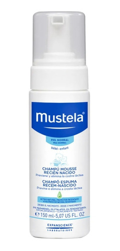 Mustela Bebê Shampoo Espuma Recém-nascido 150ml