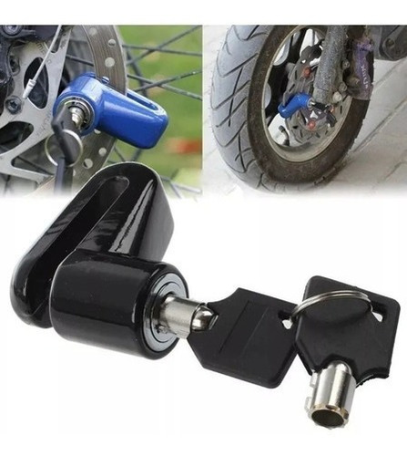 Imagen 1 de 4 de Tranca Candado Para Disco De Freno Moto Y Bicicleta