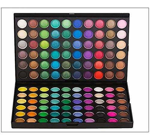 Paleta Sombras 120 Tonos Brillo Moda 5 Estilos.