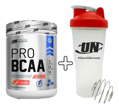 Pro Bcaa 500gr + Shaker + Delivery Gratis A Domicilio 