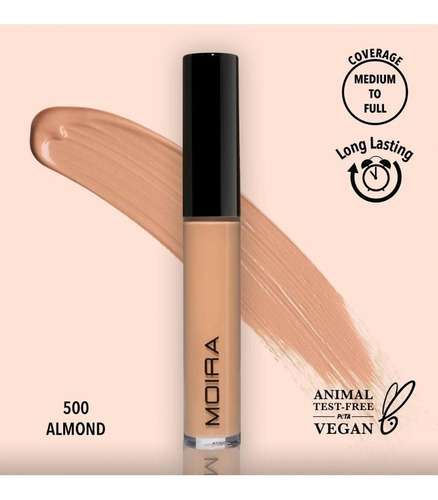Corrector De Maquillaje Moira Cosmetics Gbc Tono Almond Lcc005